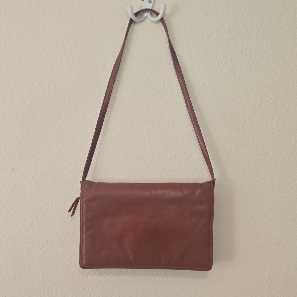 Elegant Brown Shoulder‎ Bag